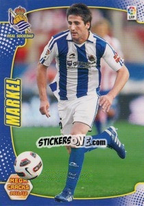 Sticker Markel - Liga BBVA 2011-2012. Megacracks n. 262 - Panini