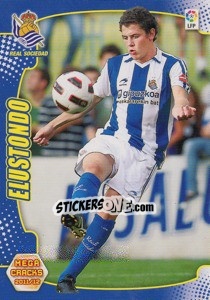 Cromo Elustondo - Liga BBVA 2011-2012. Megacracks - Panini