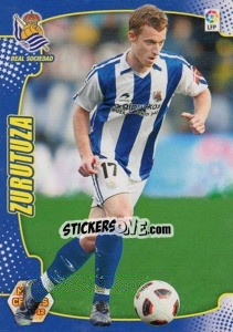 Cromo Zurutuza - Liga BBVA 2011-2012. Megacracks - Panini