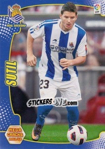 Cromo Sutil - Liga BBVA 2011-2012. Megacracks - Panini