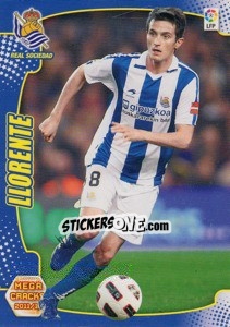 Sticker Joseba Llorente - Liga BBVA 2011-2012. Megacracks n. 270 - Panini