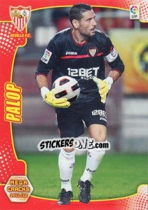 Cromo Palop - Liga BBVA 2011-2012. Megacracks - Panini