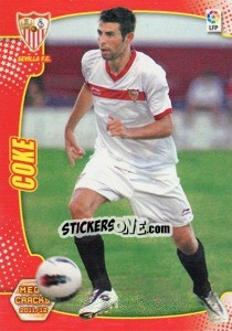 Sticker Coke - Liga BBVA 2011-2012. Megacracks - Panini