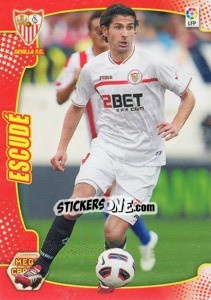Sticker Escude - Liga BBVA 2011-2012. Megacracks - Panini
