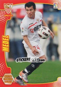 Sticker Medel - Liga BBVA 2011-2012. Megacracks n. 280 - Panini