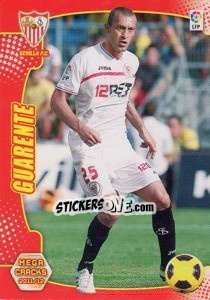Sticker Guarente - Liga BBVA 2011-2012. Megacracks n. 282 - Panini