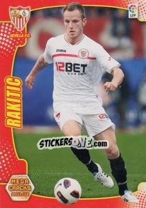 Sticker Rakitic - Liga BBVA 2011-2012. Megacracks - Panini