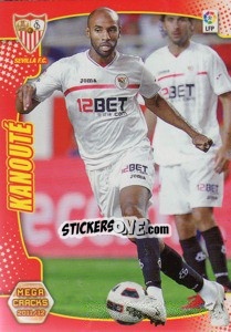 Sticker Kanoute - Liga BBVA 2011-2012. Megacracks n. 286 - Panini