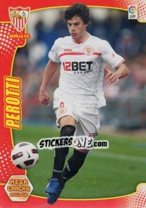 Sticker Perotti - Liga BBVA 2011-2012. Megacracks - Panini