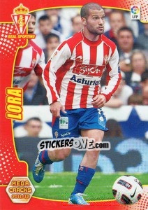 Cromo Lora - Liga BBVA 2011-2012. Megacracks - Panini