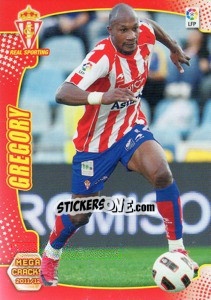 Figurina Gregory - Liga BBVA 2011-2012. Megacracks - Panini