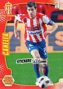 Sticker Canella - Liga BBVA 2011-2012. Megacracks n. 296 - Panini