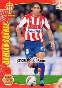 Sticker Damian Suarez - Liga BBVA 2011-2012. Megacracks - Panini