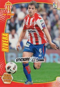 Sticker Rivera - Liga BBVA 2011-2012. Megacracks n. 299 - Panini