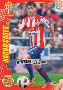 Sticker Nacho Cases - Liga BBVA 2011-2012. Megacracks n. 300 - Panini