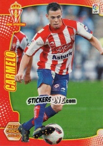 Sticker Carmelo - Liga BBVA 2011-2012. Megacracks n. 301 - Panini