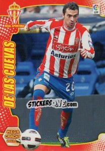 Sticker De Las Cuevas - Liga BBVA 2011-2012. Megacracks - Panini