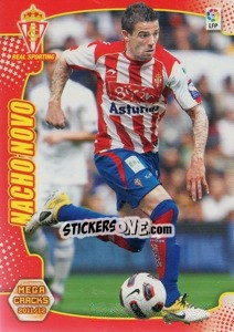 Sticker Nacho Novo - Liga BBVA 2011-2012. Megacracks n. 304 - Panini