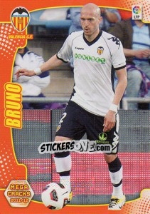 Cromo Bruno Saltor - Liga BBVA 2011-2012. Megacracks - Panini