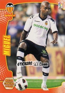 Figurina Miguel - Liga BBVA 2011-2012. Megacracks - Panini