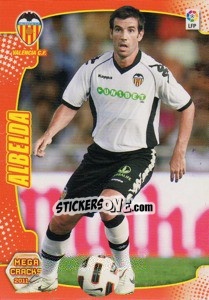 Sticker Albelda - Liga BBVA 2011-2012. Megacracks - Panini