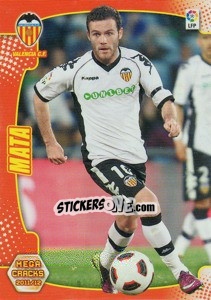 Sticker Mata - Liga BBVA 2011-2012. Megacracks - Panini