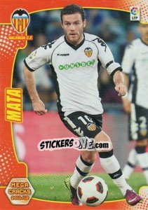 Sticker Mata - Liga BBVA 2011-2012. Megacracks n. 321 - Panini