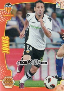 Sticker Jonas - Liga BBVA 2011-2012. Megacracks n. 322 - Panini