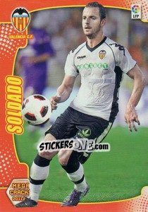 Sticker Soldado - Liga BBVA 2011-2012. Megacracks - Panini