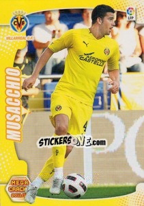 Sticker Mussacchio - Liga BBVA 2011-2012. Megacracks n. 330 - Panini