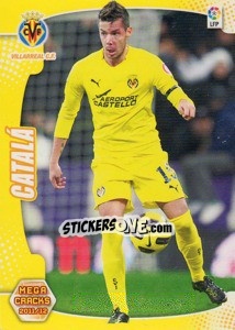Sticker Catala - Liga BBVA 2011-2012. Megacracks n. 332 - Panini