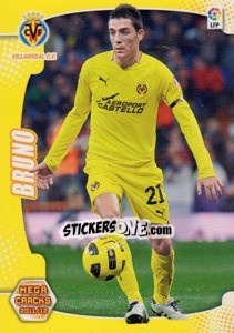 Sticker Bruno Soriano - Liga BBVA 2011-2012. Megacracks - Panini