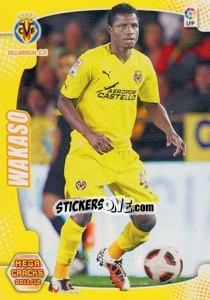 Figurina Wakaso - Liga BBVA 2011-2012. Megacracks - Panini