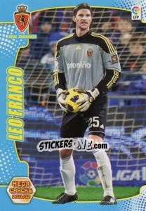 Sticker Leo Franco - Liga BBVA 2011-2012. Megacracks n. 345 - Panini
