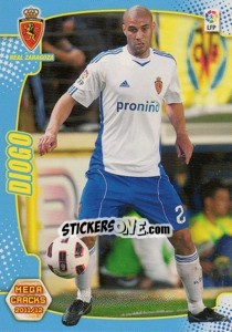 Sticker Diogo - Liga BBVA 2011-2012. Megacracks - Panini