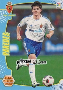 Figurina Paredes - Liga BBVA 2011-2012. Megacracks n. 350 - Panini