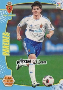 Figurina Paredes - Liga BBVA 2011-2012. Megacracks - Panini