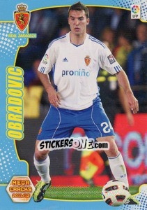 Sticker Obradovic - Liga BBVA 2011-2012. Megacracks - Panini