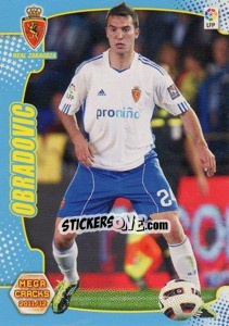 Sticker Obradovic - Liga BBVA 2011-2012. Megacracks n. 351 - Panini