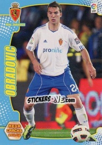 Cromo Obradovic - Liga BBVA 2011-2012. Megacracks - Panini