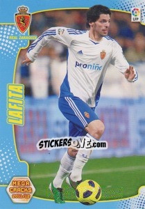 Figurina Lafita - Liga BBVA 2011-2012. Megacracks - Panini