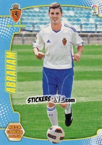 Sticker Abraham - Liga BBVA 2011-2012. Megacracks - Panini