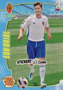 Figurina Edu Oriol - Liga BBVA 2011-2012. Megacracks - Panini