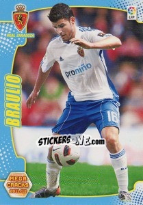 Cromo Braulio - Liga BBVA 2011-2012. Megacracks - Panini