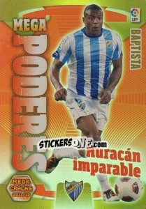 Sticker Baptista - Liga BBVA 2011-2012. Megacracks n. 370 - Panini