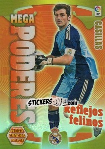 Sticker Casillas - Liga BBVA 2011-2012. Megacracks n. 372 - Panini