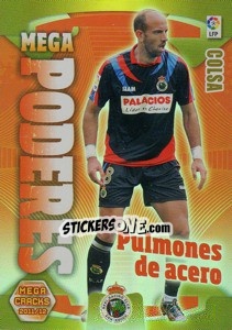 Sticker Colsa - Liga BBVA 2011-2012. Megacracks n. 374 - Panini