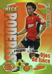Sticker De Guzman - Liga BBVA 2011-2012. Megacracks n. 377 - Panini