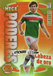 Sticker Fernando Llorente - Liga BBVA 2011-2012. Megacracks n. 388 - Panini