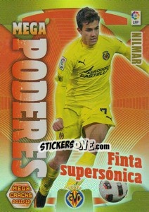 Sticker Nilmar - Liga BBVA 2011-2012. Megacracks - Panini